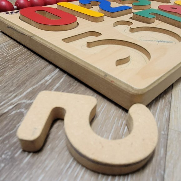 4 Educational Children Puzzles (PRE-OWNED) - Picture 2 of 16